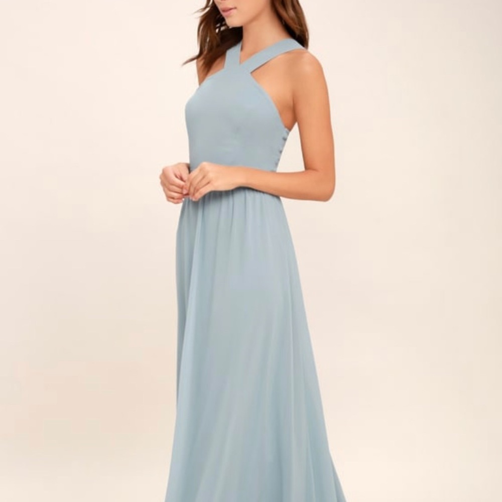 Brand New Lulus Air of Romance light blue
